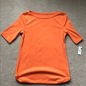 Talbots Stretch Weekend Tee